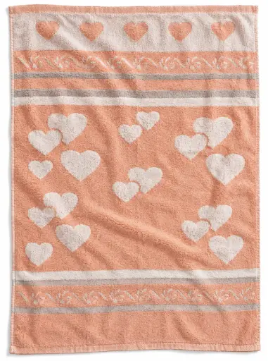 Little hearts- Kitchen Towel - ref. 37.956