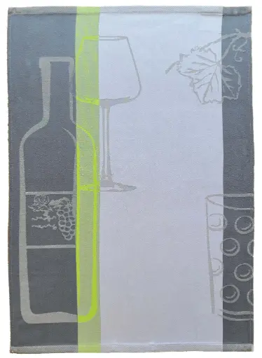 Vin Blanc - Kitchen towel - ref. 37.959